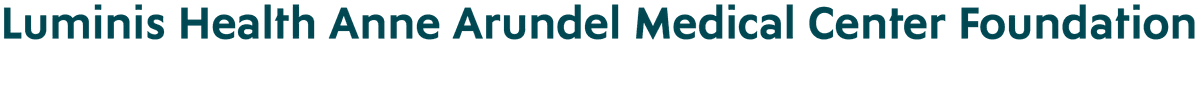 Luminis Health Anne Arundel Medical Center Foundation logo